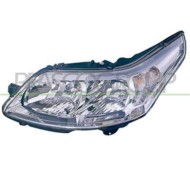 Proiettore Sinistro H1+h7 Elettrico Con Motore Per Citroen C4 Dal 2004 Al 2008