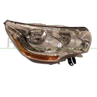 GUIDA_ALLA_SCELTA.JPG Proiettore Destro H1+h7 Elettrico Con Motore Per Citroen C4 Dal 2010 Al 2017