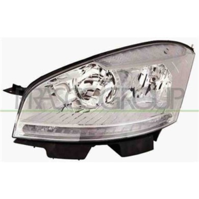 GUIDA_ALLA_SCELTA.JPG Proiettore Sinistro H1+h7 Elettrico Con Motore Fanale Bianco Per Citroen C4 Picasso Dal 2010 Al 2013