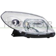 Proiettore Sinistro H4 Elettrico Per Dacia Sandero Dal 2008 Al 2012
