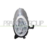 Proiettore Destro H4 Elettrico Senza Motore Per Nissan Micra K12 Dal 2007 Al 2010