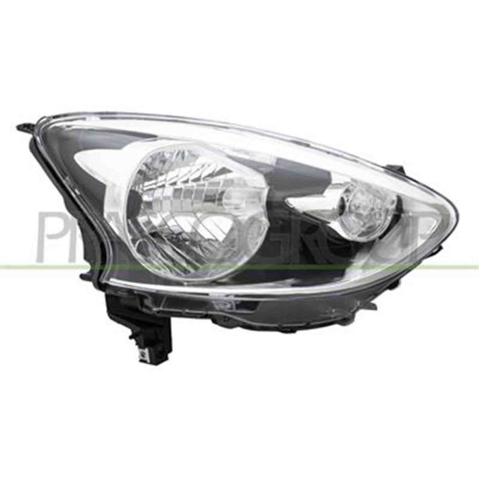 DS0154913_2.JPG Proiettore Destro H4 Elettrico Con Motore Per Nissan Micra K13 Dal 2013 Al 2017