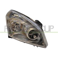 Proiettore Sinistro H7+h7 Elettrico Con Motore Per Nissan Qashqai (j10) Dal 2006 Al 2010