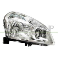 Proiettore Destro Xenon D2r+h7 Elettrico Cromato Per Nissan Qashqai (j10) Dal 2006 Al 2010