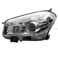Proiettore Sinistro H7+h7 Elettrico Con Motore Per Nissan Qashqai (j10) Dal 2010 Al 2013