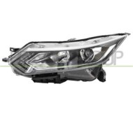 Proiettore Sinistro H7 Elettrico Senza Motore Per Nissan Qashqai (j11) Dal 2017 Al 2021