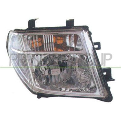 GUIDA_ALLA_SCELTA.JPG Proiettore Destro H4 Elettrico Con Motore Per Nissan Navara - Pathfinder (d40) Dal 2005 Al 2010