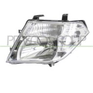 Proiettore Sinistro H4 Elettrico Con Motore Per Nissan Navara - Pathfinder (d40) Dal 2010 Al 2015