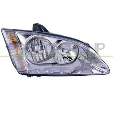 GUIDA_ALLA_SCELTA.JPG Proiettore Destro H1+h7 Elettrico Cromato Per Ford Focus Dal 2005 Al 2007