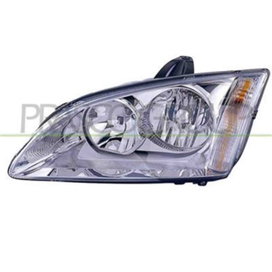 GUIDA_ALLA_SCELTA.JPG Proiettore Sinistro H1+h7 Elettrico Cromato Per Ford Focus Dal 2005 Al 2007