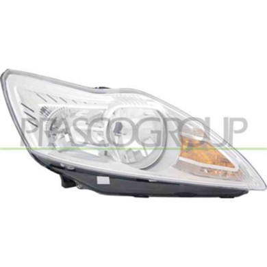 GUIDA_ALLA_SCELTA.JPG Proiettore Destro H1+h7 Elettrico Cromato Per Ford Focus Dal 2007 Al 2011