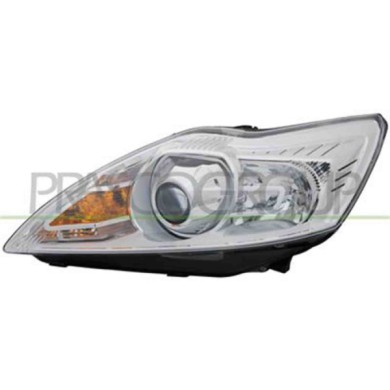 GUIDA_ALLA_SCELTA.JPG Proiettore Sinistro Xenon D1s+h1 Elettrico Cromato Per Ford Focus Dal 2007 Al 2011