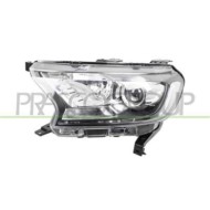 Proiettore Sinistro H11+hb3 Elettrico Con Motore Per Ford Ranger Dal 2016 Al 2018