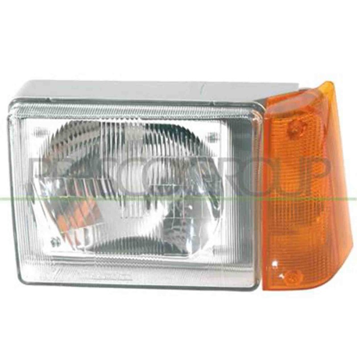 GUIDA_ALLA_SCELTA.JPG Proiettore Asimmetrico Destro H5 Elettrico Senza Motore Con Fanale Arancio Per Fiat Panda Dal 1986 Al 2003