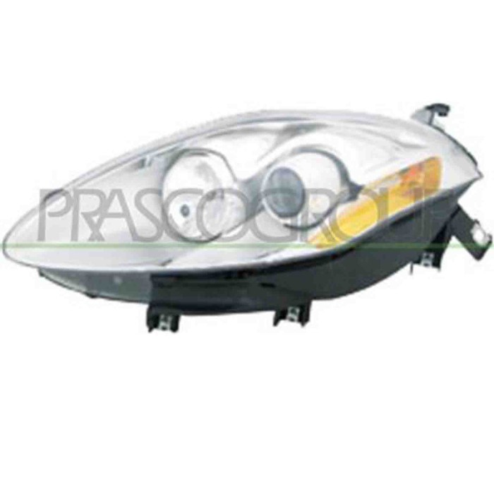 GUIDA_ALLA_SCELTA.JPG Proiettore Sinistro H1+h1 Elettrico Cromato Per Fiat Bravo Dal 2007 Al 2014
