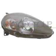 Proiettore Destro H4 Elettrico Con Motore Per Fiat Grande Punto Dal 2005 Al 2009