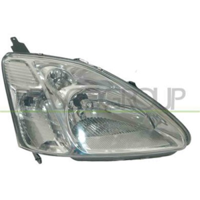 GUIDA_ALLA_SCELTA.JPG Proiettore Destro H4 Elettrico Con Motore Per Honda Civic (vii - Em/ep/eu) Dal 2000 Al 2003