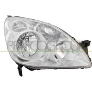 Proiettore Destro H1+h1 Elettrico Con Motore Per Honda Cr-v Dal 2005 Al 2006