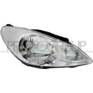 Proiettore Destro H4 Elettrico Con Motore Per Hyundai I10 (pa) Dal 2007 Al 2009