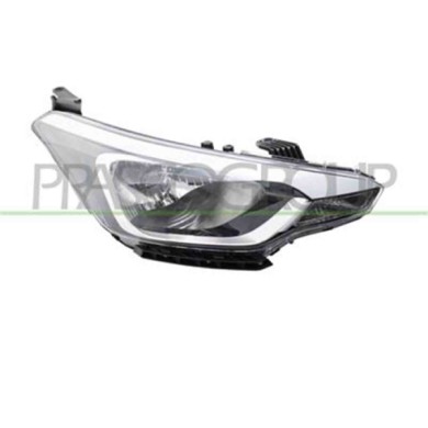 HN2044803_2.JPG Proiettore Destro H4 Elettrico Senza Motore Per Hyundai I20 Dal 2014 Al 2018