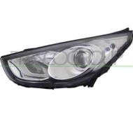 Proiettore Sinistro H7+h7 Elettrico Senza Motore Per Hyundai Ix35 Dal 2009 Al 2013