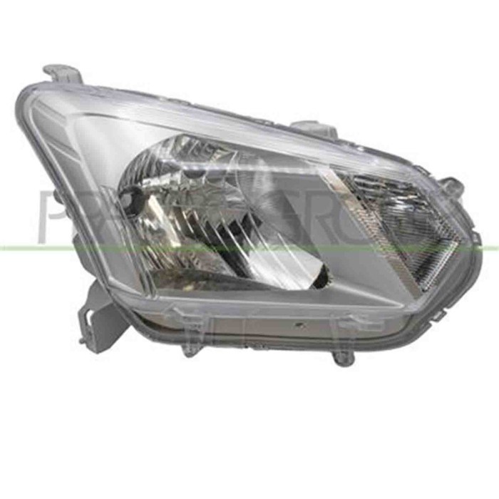 IZ8284603_2.JPG Proiettore Destro H4 Manuale Cromato Per Isuzu D-max Dal 2017