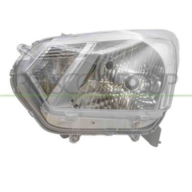 IZ8284604_1.JPG Proiettore Sinistro H4 Manuale Cromato Per Isuzu D-max Dal 2017