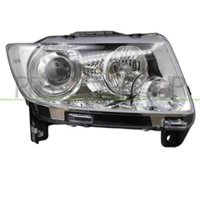 JE0224903_2.JPG Proiettore Destro H9 Elettrico Con Motore Per Jeep Grand Cherokee (wk2) Dal 2011 Al 2013