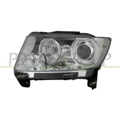 JE0224904_2.JPG Proiettore Sinistro H9 Elettrico Con Motore Per Jeep Grand Cherokee (wk2) Dal 2011 Al 2013