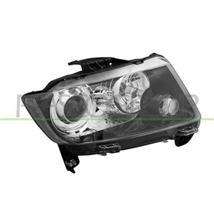 JE0324903_1.JPG Proiettore Destro H9 Elettrico Per Jeep Compass (mk49) Dal 2011 Al 2016