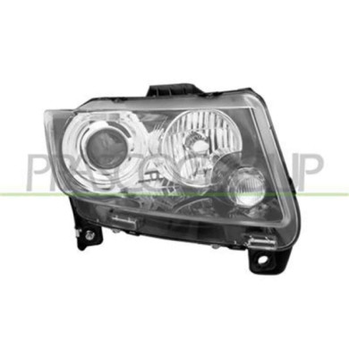 JE0324903_2.JPG Proiettore Destro H9 Elettrico Per Jeep Compass (mk49) Dal 2011 Al 2016