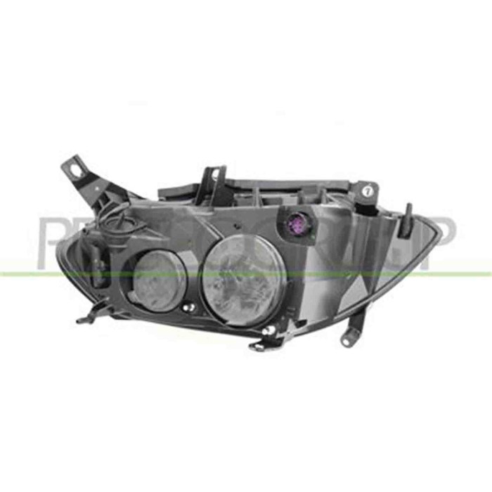 LA0044903_1.JPG Proiettore Destro H4 Elettrico Con Motore Per Lancia Ypsilon Dal 2011 Al 2015