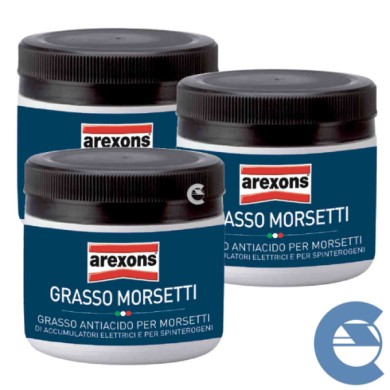 9400 GRASSO MORSETTI.jpg Arexons 9400 Grasso Morsetti Lubrificante 3 Pezzi X 113 Gr.