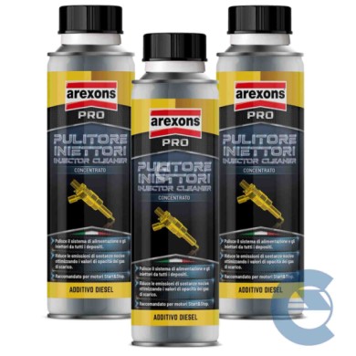 ARE9844.jpg Arexons 9844 Pulitore Iniettori Per Motori Diesel 3 Pezzi X 325 Ml.