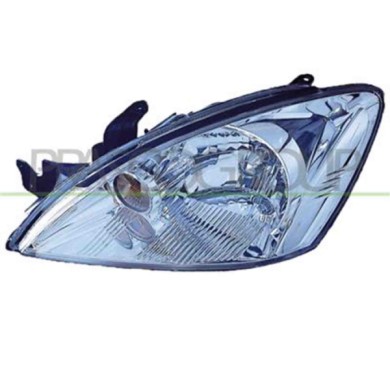 GUIDA_ALLA_SCELTA.JPG Proiettore Sinistro H4 Elettrico Cromato Per Mitsubishi Lancer Dal 2002 Al 2008