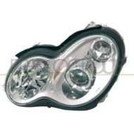 Proiettore Sinistro D2s+h7 Elettrico Con Motore Per Mercedes C Class (w203) Dal 2000 Al 2004
