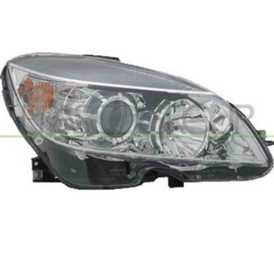 GUIDA_ALLA_SCELTA.JPG Proiettore Destro H7+h7 Elettrico Con Motore Per Mercedes C Class (w204/s204) Dal 2007 Al 2010