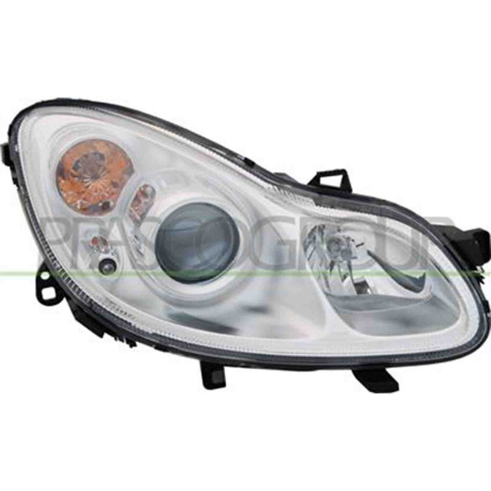 GUIDA_ALLA_SCELTA.JPG Proiettore Destro H7+h7 Elettrico Con Motore Per Smart Fortwo Dal 2007 Al 2012