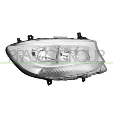 ME9234903_2.JPG Proiettore Destro H7+h15 Elettrico Con Motore Per Mercedes Sprinter Dal 2018