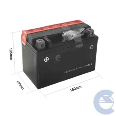 150442-large_default.jpg Batteria Moto 12v 8ah 120cca Codice Yuasa Ybtx9-bs