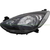 Proiettore Sinistro H4 Elettrico Con Motore Per Mazda 2 (de) Dal 2008 Al 2014