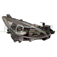 Proiettore Destro H11+h15 Elettrico Con Motore Per Mazda 3 (bn) Dal 2013 Al 2016