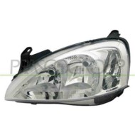 Proiettore Destro H7+h7 Elettrico Con Motore Per Opel/vauxhall Corsa C Dal 2000 Al 2003