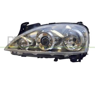 GUIDA_ALLA_SCELTA.JPG Proiettore Sinistro Per Opel/vauxhall Corsa C Dal 2003 Al 2006