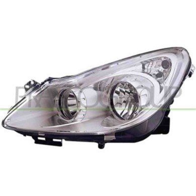 GUIDA_ALLA_SCELTA.JPG Proiettore Sinistro Per Opel/vauxhall Corsa D Dal 2006 Al 2011