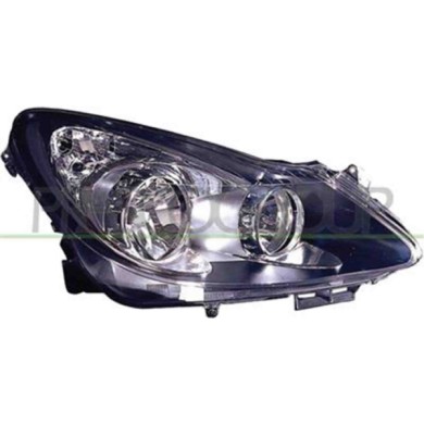 GUIDA_ALLA_SCELTA.JPG Proiettore Destro H7+h1 Elettrico Senza Motore Per Opel/vauxhall Corsa D Dal 2006 Al 2011