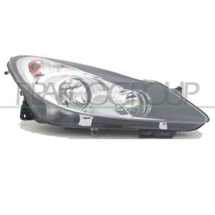 GUIDA_ALLA_SCELTA.JPG Proiettore Destro H7+h1 Elettrico Con Motore Per Opel/vauxhall Corsa D Dal 2006 Al 2011