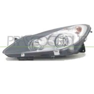 Proiettore Sinistro H7+h1 Elettrico Con Motore Per Opel/vauxhall Corsa D Dal 2006 Al 2011