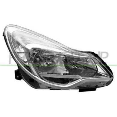 GUIDA_ALLA_SCELTA.JPG Proiettore Destro H1+h7 Elettrico Con Motore Per Opel/vauxhall Corsa D Dal 2011 Al 2014