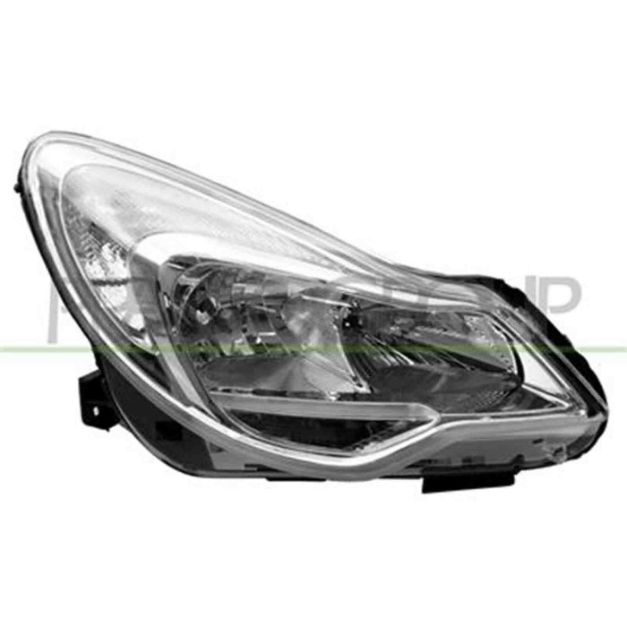 GUIDA_ALLA_SCELTA.JPG Proiettore Destro H1+h7 Elettrico Con Motore Per Opel/vauxhall Corsa D Dal 2011 Al 2014